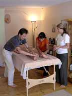 Unterrichtssituation Ayurveda Ausbildung Synchronmassage