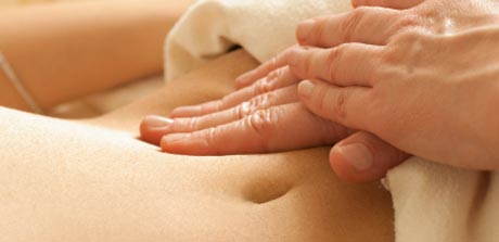 Bauchmassage