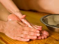Fussmassage