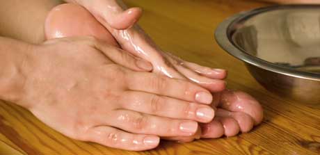 Fussmassage