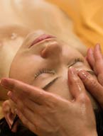 Gesichtsmassage