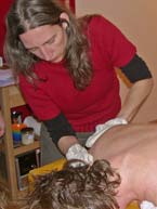 Garshan-Seidenhandschuhbehandlung