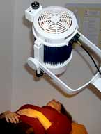 Anwendungsbeispiel Spectrochromtherapie Arm